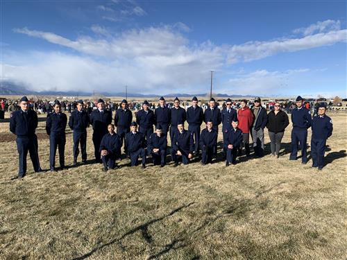 AFJROTC at Pike’s Peak National Cemetery 
